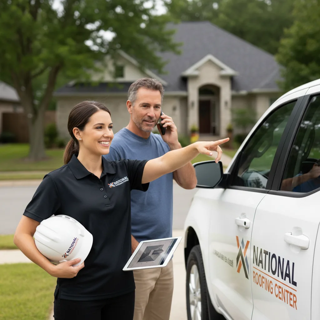 National Roofing Center customer support in Lapel